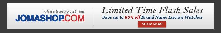 Jomashop Flash Sales