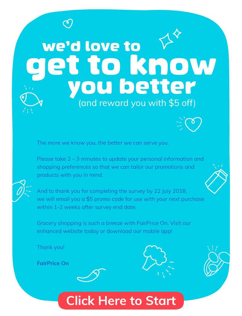 [fairprice] wed love to get to know you better