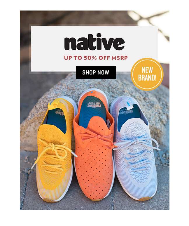native shoes clearance