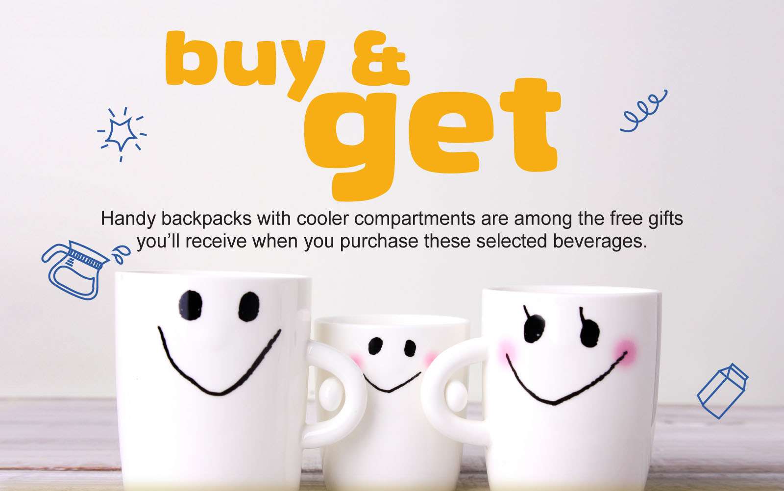 [fairprice] free gifts & fantastic drinks! 99