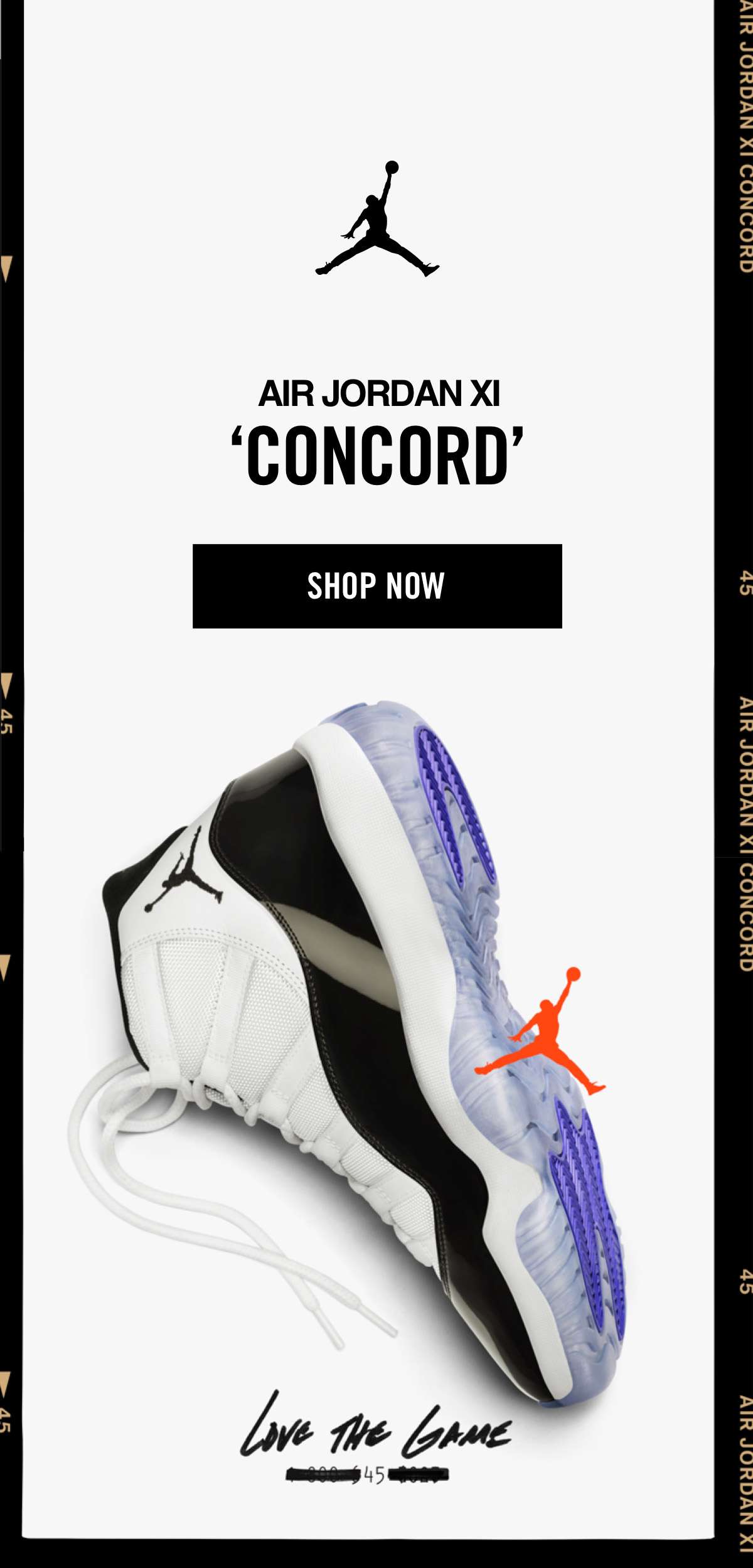 Nike] SHOCK DROP: Jordan 11 'Concord 
