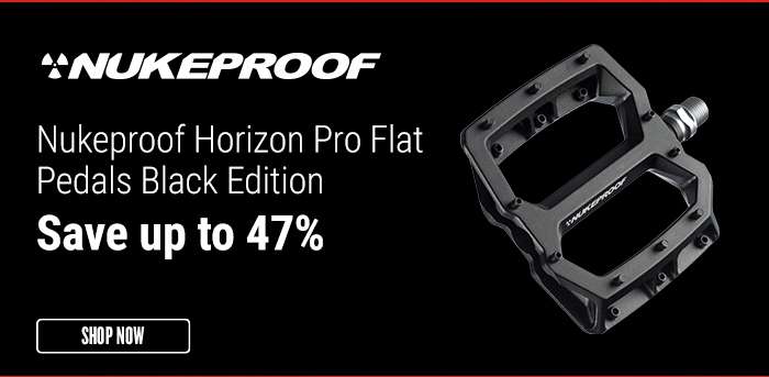 nukeproof horizon pro flat pedals black edition