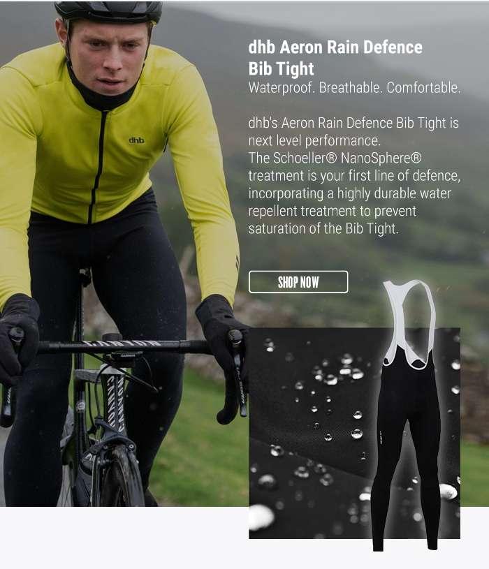 dhb aeron rain defence bib shorts